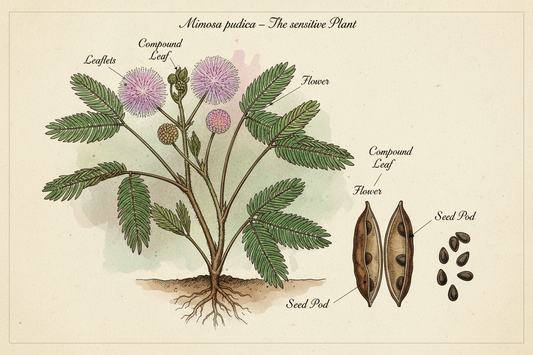 Mimosa Pudica: The “Sensitive Plant” Root for Gut Health, Detox & Vitality
